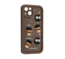 Чохол HAPPY Cookie Case for iPhone 14 Brown mag-2000001562543135252