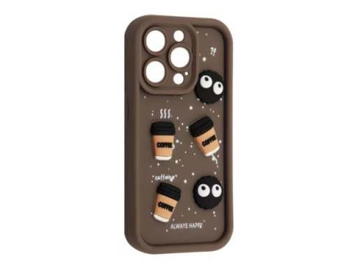 Чохол HAPPY Cookie Case for iPhone 15 Pro Brown mag-2000001562789106645