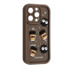 Чохол HAPPY Cookie Case for iPhone 15 Pro Brown mag-2000001562789106645