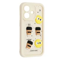 Чохол HAPPY Donut Case for iPhone 16 White mag-2000001562949143774