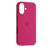 Чохол Silicone Case Copy with MagSafe for iPhone 16 Fuschia mag-2000001571538106774