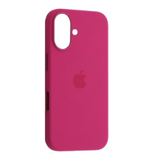Чохол 1:1 Original Silicone Case with MagSafe for iPhone 16 Fuschia mag-2000001571538106774