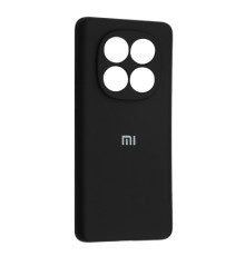 Чохол Silicone Case Full for Xiaomi Redmi Note 14 Pro 5G Black mag-2000001574102106893