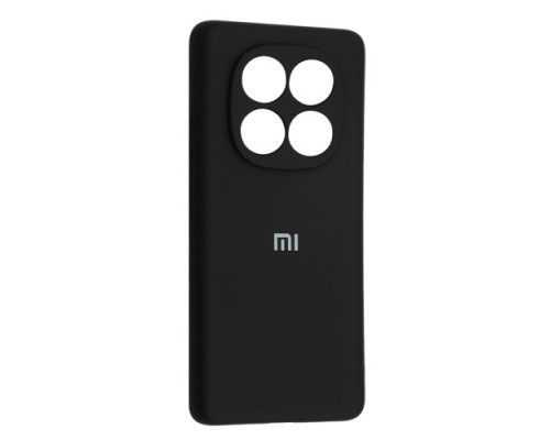 Чохол Silicone Case Full for Xiaomi Redmi Note 14 Pro 5G Black mag-2000001574102106893