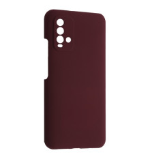 Чохол Silicone Case luxury для Xiaomi Poco М3/Redmi 9T Marsala mag-200000157739458536