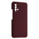Чохол Silicone Case luxury для Xiaomi Poco М3/Redmi 9T Marsala mag-200000157739458536