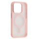 Чохол NEW MATTE MAGSAFE for iPhone 12/12 Pro Pink mag-200000158007358742