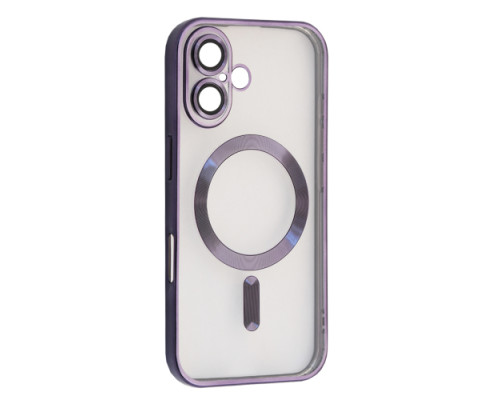 Чохол SHINING Camera MagSafe for iPhone 16 Plus Deep purple mag-2000001586792132072