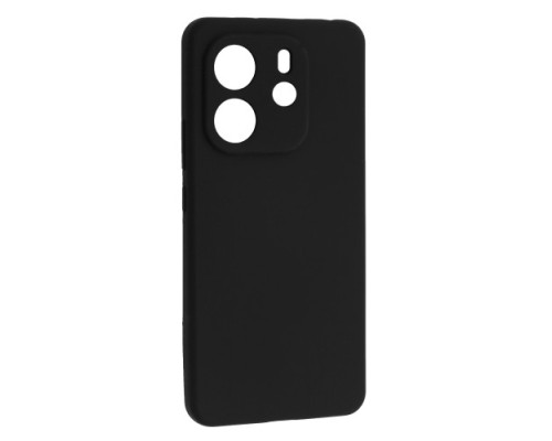 Чохол Silicone Case luxury для Xiaomi Redmi Note 14 4G Global version Black mag-2000001591789136976