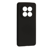Чохол Silicone Case Camera (no logo) для Xiaomi Redmi Note 14 Pro 5G black mag-2000001592342138783