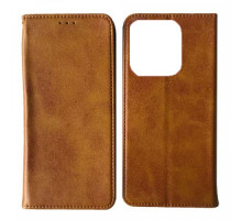 Чохол-книжка Black TPU Magnet for Xiaomi Redmi Note 14 4G Global version Brown mag-2000001593264137926