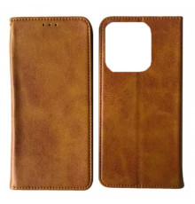 Чохол-книжка Black TPU Magnet for Xiaomi Redmi Note 14 4G Global version Brown mag-2000001593264137926