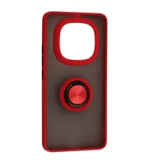Чохол Gingle Ring Case for Xiaomi Redmi Note 14 Pro 4G Red mag-2000001598894145336
