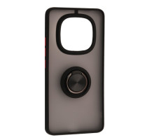Чохол Gingle Ring Case for Xiaomi Redmi Note 14 Pro+ 5G Black mag-2000001598917136144