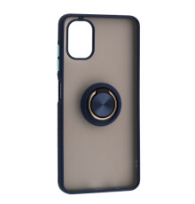 Чохол Gingle Ring Case for Samsung A06 (A065) Blue mag-2000001599082138031