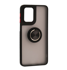 Чохол Gingle Ring Case for Motorola G55 Black mag-2000001599228138045