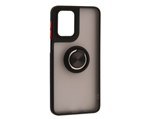 Чохол Gingle Ring Case for Motorola G55 Black mag-2000001599228138045