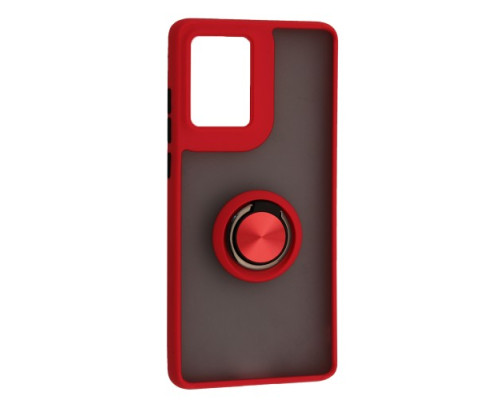 Чохол Gingle Ring Case for Motorola G85 Red mag-2000001599327138055
