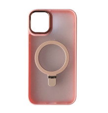 Чохол Matte Ring-MagSafe for iPhone 14 Світло рожевий mag-2000001500019105237