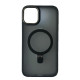 Чохол Matte Ring-MagSafe for iPhone 15 Pro Чорний mag-2000001500187105253