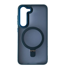 Чохол Matte Ring-MagSafe for Samsung S23+ Темно синій mag-2000001500828105317