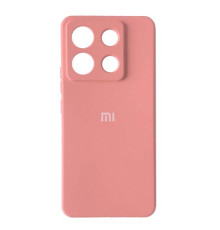 Чохол Silicone Case Full for Xiaomi Redmi Note 13 Pro 5G/Poco X6 5G Pink mag-200000150635619527