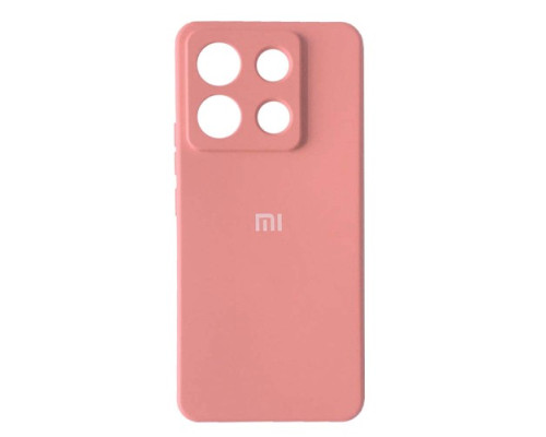Чохол Silicone Case Full for Xiaomi Redmi Note 13 Pro 5G/Poco X6 5G Pink mag-200000150635619527