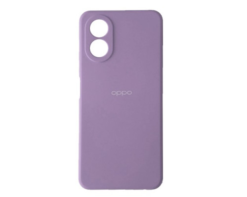 Чохол Silicone Case Full for Oppo A18/A38 Lilac mag-2000001512845136789