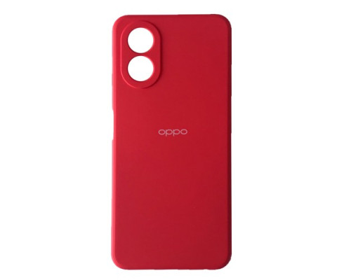 Чохол Silicone Case Full for Oppo A18/A38 Red mag-2000001512838105475