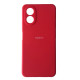Чохол Silicone Case Full for Oppo A18/A38 Red mag-2000001512838105475