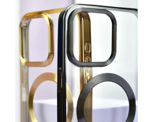 Чохол PRO SHINING (+ LENSES) MagSafe for iPhone 15 Pro Deep purple mag-2000001513811105571