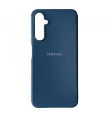Чохол Silicone Case Full for Samsung A35 5G (A355) Navy Blue mag-200000151742061194