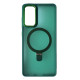 Чохол Matte Ring-MagSafe for Samsung S24 Зелений mag-200000151751220473