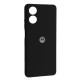 Чохол Silicone Case Full for Motorola G04 4G Black mag-200000152091829620