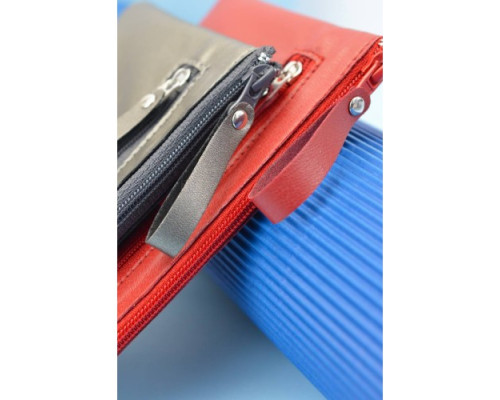 Чохол-кисет на блискавці універсальний 6 дюймов бежевий 067-1 (дві блискавки) mag-2000001528112141274