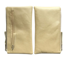 Чохол-кисет на блискавці універсальний 6 дюймов бежевий 067-1 (дві блискавки) mag-2000001528112141274