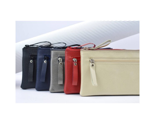 Чохол-кисет на блискавці універсальний 6 дюймов бежевий 067-1 (дві блискавки) mag-2000001528112141274