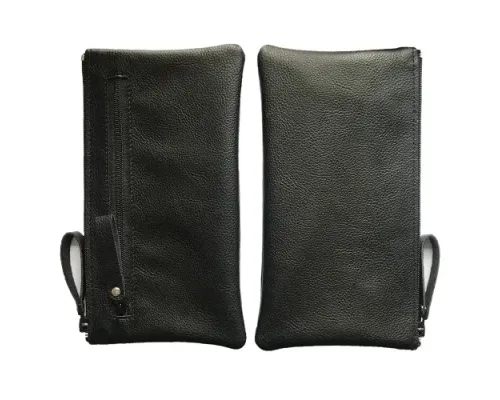 Чохол-кисет на блискавці універсальний 6 дюймов чорний флотар 067-1 (дві блискавки) mag-2000001528129143580