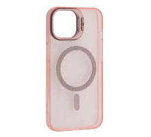 Чохол PRO CRYSTALSHINE FORTABLE MAGSAFE for iPhone 12 Pink mag-200000153832658611