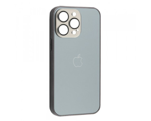 Чохол NEW GLASS MAGSAFE Case for iPhone 13 Pro Titanium grey mag-200000153949151394