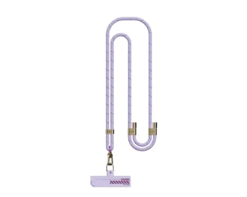 Шнурок ROCK (150см) 8mm з карабіном Phone Strap Lanyard Purple mag-2000001648278152252