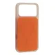 Чохол CLEAR COLOR CASE MAGSAFE (PС+TPU) для iPhone 17 Pro Orange mag-2000001657645146326