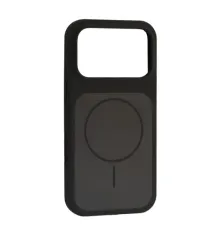 Чохол New Silicone Case MagSafe для iPhone 17 Pro Charcoal Grey Black mag-2000001657966153764