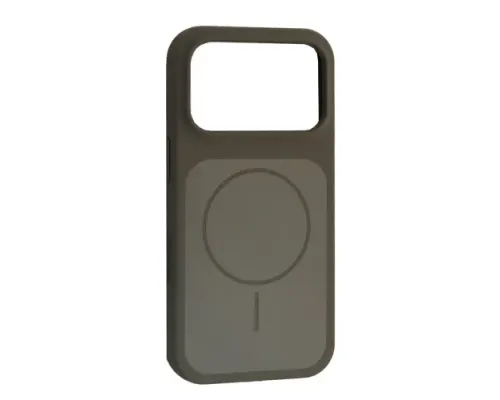 Чохол New Silicone Case MagSafe для iPhone 17 Pro Max Titanium Gray mag-2000001658352153729