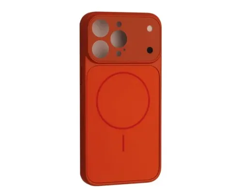 Чохол NEW AG GLASS MagSafe Case for iPhone 15 Pro Orange mag-2000001660256146798