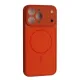 Чохол NEW AG GLASS MagSafe Case for iPhone 15 Pro Orange mag-2000001660256146798