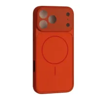 Чохол NEW AG GLASS MagSafe Case for iPhone 17 Pro Max Orange mag-2000001660553146828