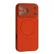 Чохол NEW AG GLASS MagSafe Case for iPhone 17 Pro Max Orange mag-2000001660553146828