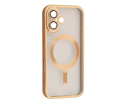 Чохол SHINING Camera MagSafe for iPhone 17 Gold mag-2000001664285151724