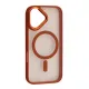 Чохол CRISTAL GUARD MagSafe for iPhone 17 Orange mag-2000001670699152731